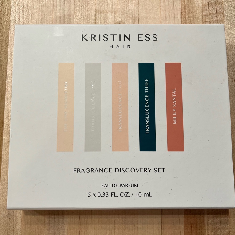 Kristin Ess Fragrance Discovery set holiday